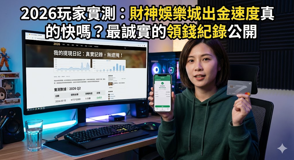 2026玩家實測：財神娛樂城出金速度真的快嗎？最誠實的領錢紀錄公開